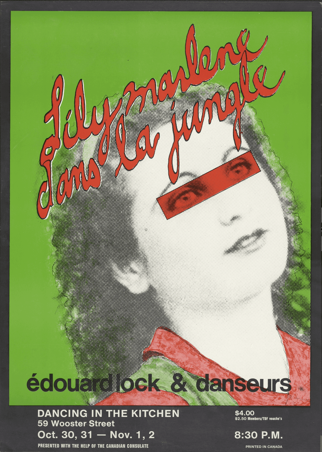 Lily Marlene dans la jungle, 1980